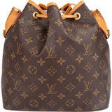Louis Vuitton Monogram Canvas Sac Noé Petit Shoulder Bag