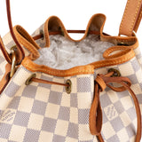 Louis Vuitton Monogram Damier Azur Canvas Sac Noé Grande Shoulder Bag
