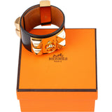 Hermès Gold Tone Collier de Chien Bracelet