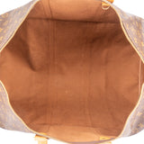 Louis Vuitton Monogram Canvas Keepall 55 Bandoulière Travel Bag