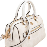 Coach Monogram Signature Canvas Mini Rowan Crossbody Bag