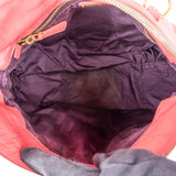 Miu Miu Pink Vitello Lux Leather Bow Handbag