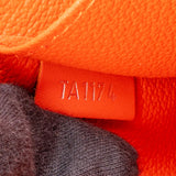 Louis Vuitton Orange Epi Leather Poche Toilette 26 Clutch