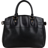 Louis Vuitton Noir Epi Leather Passy Handbag