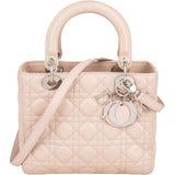 Christian Dior Quilted Leather Lady Dior Handbag
