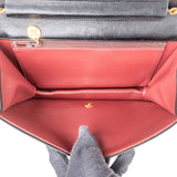 Chanel Quilted Lambskin 24K Gold Single Flap Shoulder Bag