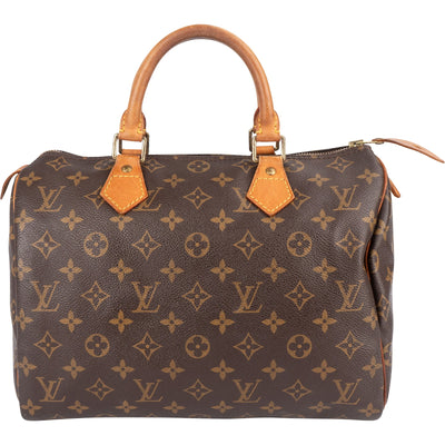 Louis Vuitton Monogram Canvas Speedy 30 Handbag