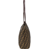 Fendi Monogram Zucca Canvas Tote Shoulder Bag
