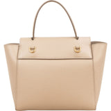 Celine Beige Grained Leather Belt Nano Handbag