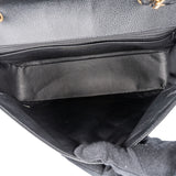 Chanel Quilted Caviar Leather Jumbo Single Flap Crossbody Bag