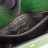 Louis Vuitton Green Epi Leather Saint Cloud GM Crossbody Bag - vintageandkickz