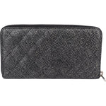 Chanel Quilted Glittered Caviar Leathe CC Wallet - vintageandkickz