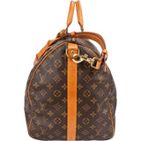Louis Vuitton Monogram Canvas Keepall 55 Bandoulière Travel Bag