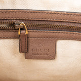 Gucci Monogram GG Canvas Bella Bamboo Tassel Tote Handbag
