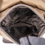 Prada Tessuto Triangle Messenger Crossbody Bag