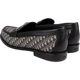 Dior Oblique Jacquard Monogram Leather Explorer Loafers (45)