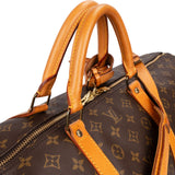 Louis Vuitton Monogram Canvas Keepall 60 Bandoulière Travel Bag