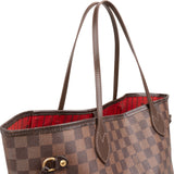 Louis Vuitton Monogram Damier Ebene Neverfull MM Shoulder Bag