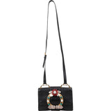 Miu Miu Madras Crystal Leather Crossbody Bag - vintageandkickz