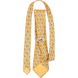 Hermès Printed Pattern Silk Tie Krawatte