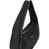 Prada Black Tessuto Nylon Triangle Shoulder Bag