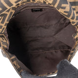 Fendi FF Monogram Mamma Baguette Shoulder Bag