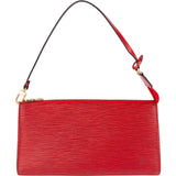 Louis Vuitton Red Epi Leather Pochette Accessoires Handbag