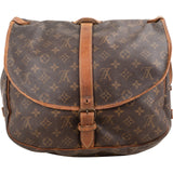 Louis Vuitton Monogram Canvas Saumur 35 Shoulder Bag