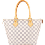 [🔄️B23 / F61] Louis Vuitton Monogram Damier Azur Canvas Saleya PM Handbag - vintageandkickz