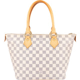 [🔄️B23 / F61] Louis Vuitton Monogram Damier Azur Canvas Saleya PM Handbag - vintageandkickz