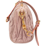 Miu Miu Matelassé Nappa Leather Shoulder Bag