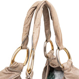Miu Miu Leather Mombasa Hobo Shoulder Bag