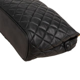 Chanel Quilted Lambskin Zip Shoulder Bag