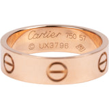 Cartier Au 750 Gold LOVE Wedding Band Ring (#57)