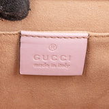 Gucci Monogram GG Supreme Apple Print Padlock Small Shoulder Crossbody Bag