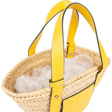 Loewe Palm Leaf Basket Raffia Small Handbag