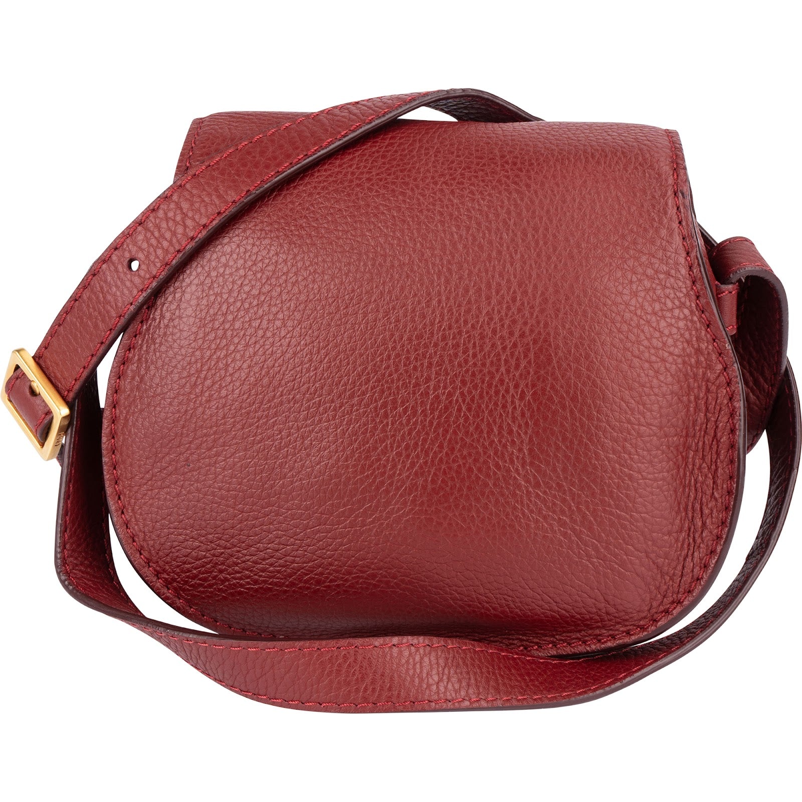 [🔄️B23 / F25] Chloé Grained Calfskin Mini Marcie Crossbody Bag - vintageandkickz