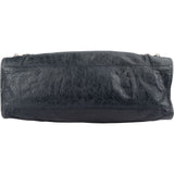 Balenciaga Dark Blue Leather City Handbag