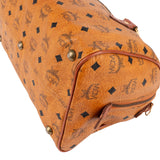 MCM Monogram Visetos Boston Handbag