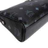 MCM Monogram Visetos Mini Baguette Shoulder Bag