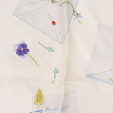 Hermès Des Fleurs Pour Le Dire Silk 90 Scarf Tuch