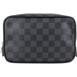 Louis Vuitton Monogram Damier Graphite Trousse Toilette Clutch