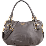 Prada Vitello Daino Leather Hobo Shoulder Bag