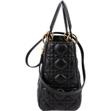 Christian Dior Quilted Lambskin Lady Dior Handbag