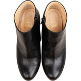 Christian Louboutin Black Leather Belle Ankle Boots (37,5)