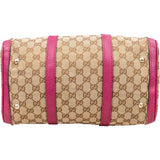Gucci Monogram GG Boston Handbag - vintageandkickz