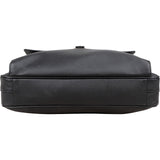 Prada Black Saffiano Leather Triangle Business Handbag