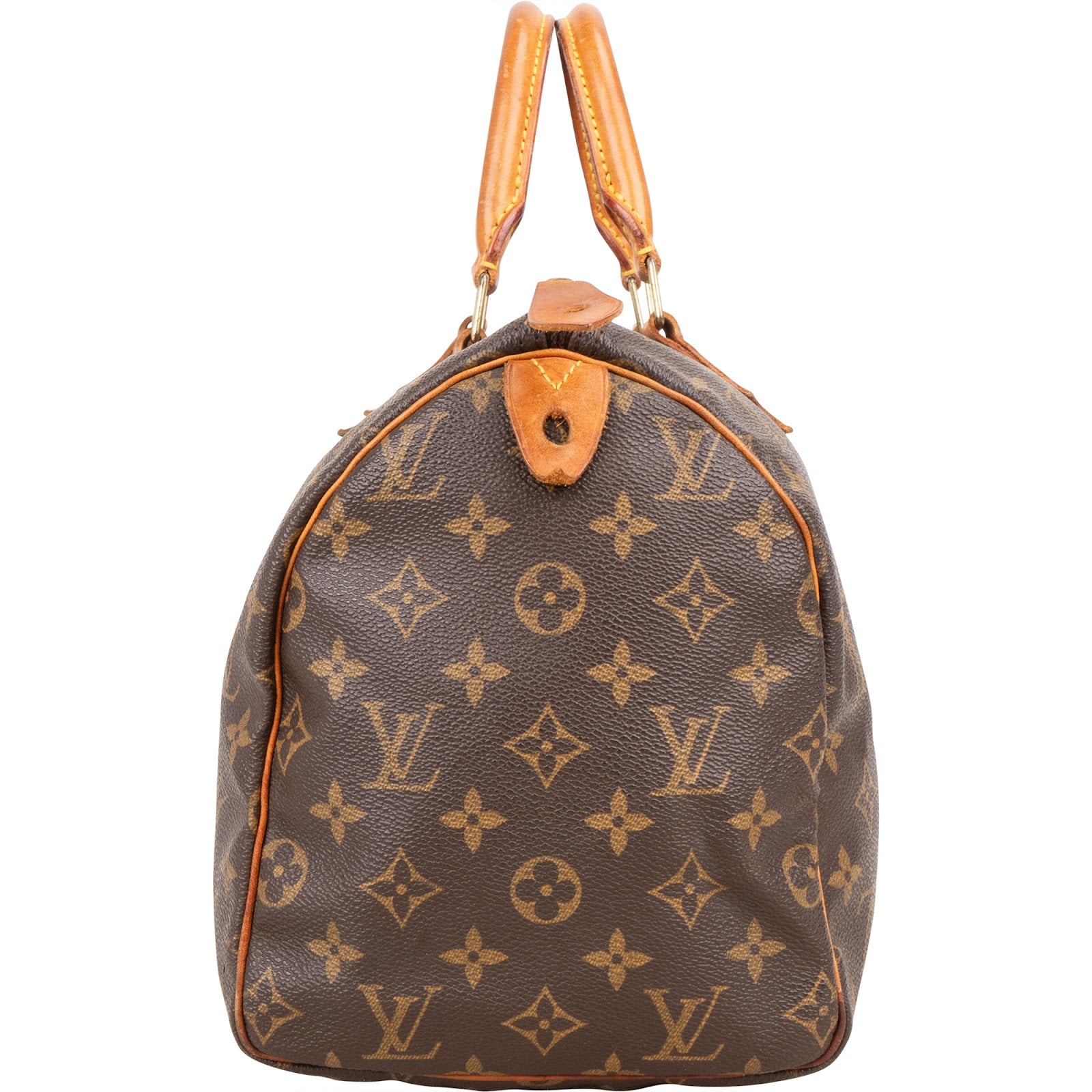 Louis Vuitton Monogram Canvas Speedy 30 Handbag - vintageandkickz