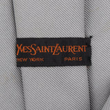 Yves Saint Laurent YSL Emblem Silk Tie Krawatte