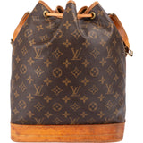 Louis Vuitton Monogram Canvas Sac Noé Grande Shoulder Bag